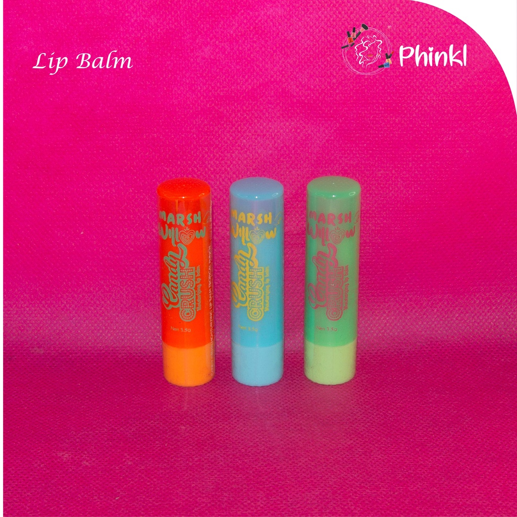 `ღ´ PHINKL `ღ´  Marswillow lip balm BY natasia wilona pelembab bibir lipbalm lipgloss moist anti kering pecah