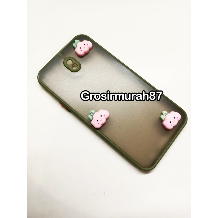 candy macaron softcase case tebal kondom hp Samsung J7 Pro Pink maroon kuning hitam navy