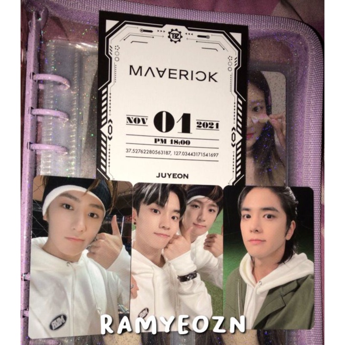 photocard hyunjae younghoon changmin the boyz maverick