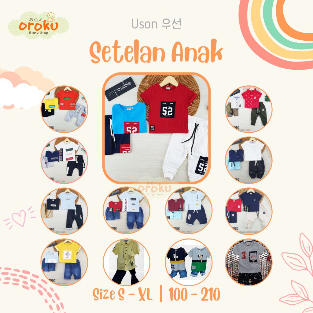 USON SETELAN ANAK / SETELAN ANAK / SETELAN BAYI / USON