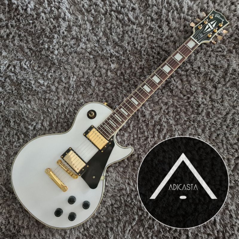 Gibson Les Paul Alpine White Custom