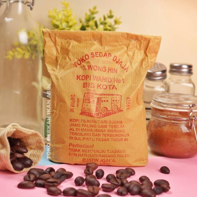 

Kopi Bis Kota 250gram ( ROBUSTA ) / Kopi Wong Hin dari Jatinegara Asli