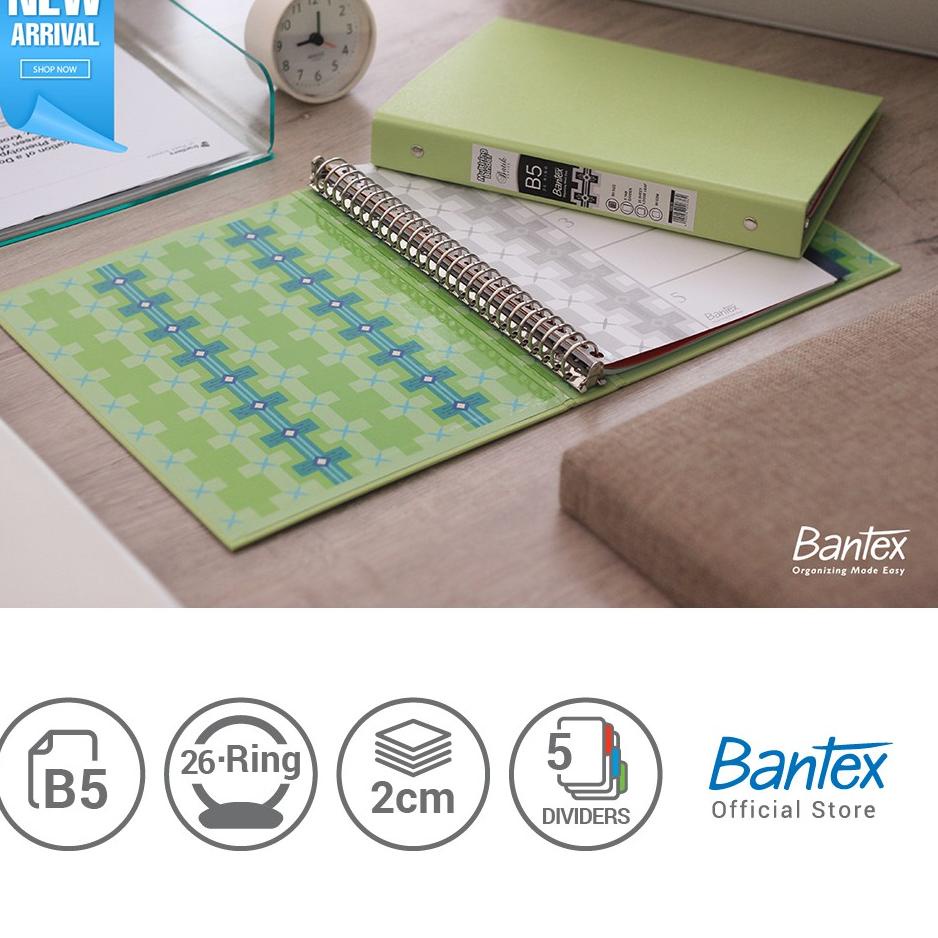 

mnb32>☛⭐ Bantex B5 Multiring Binder - Batik Series (1 Pcs) #1336⭐makacii.ya