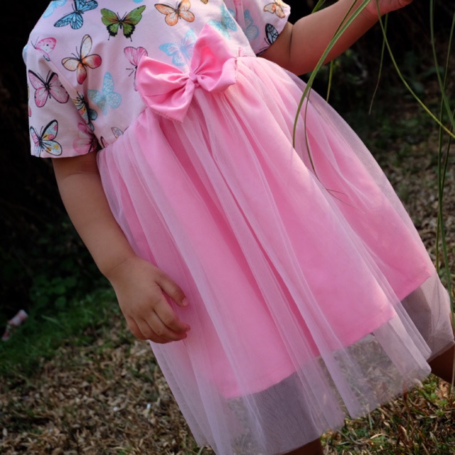 DRESS ANAK DRESS PESTA ANAK PEREMPUAN LUCU ELEGANT