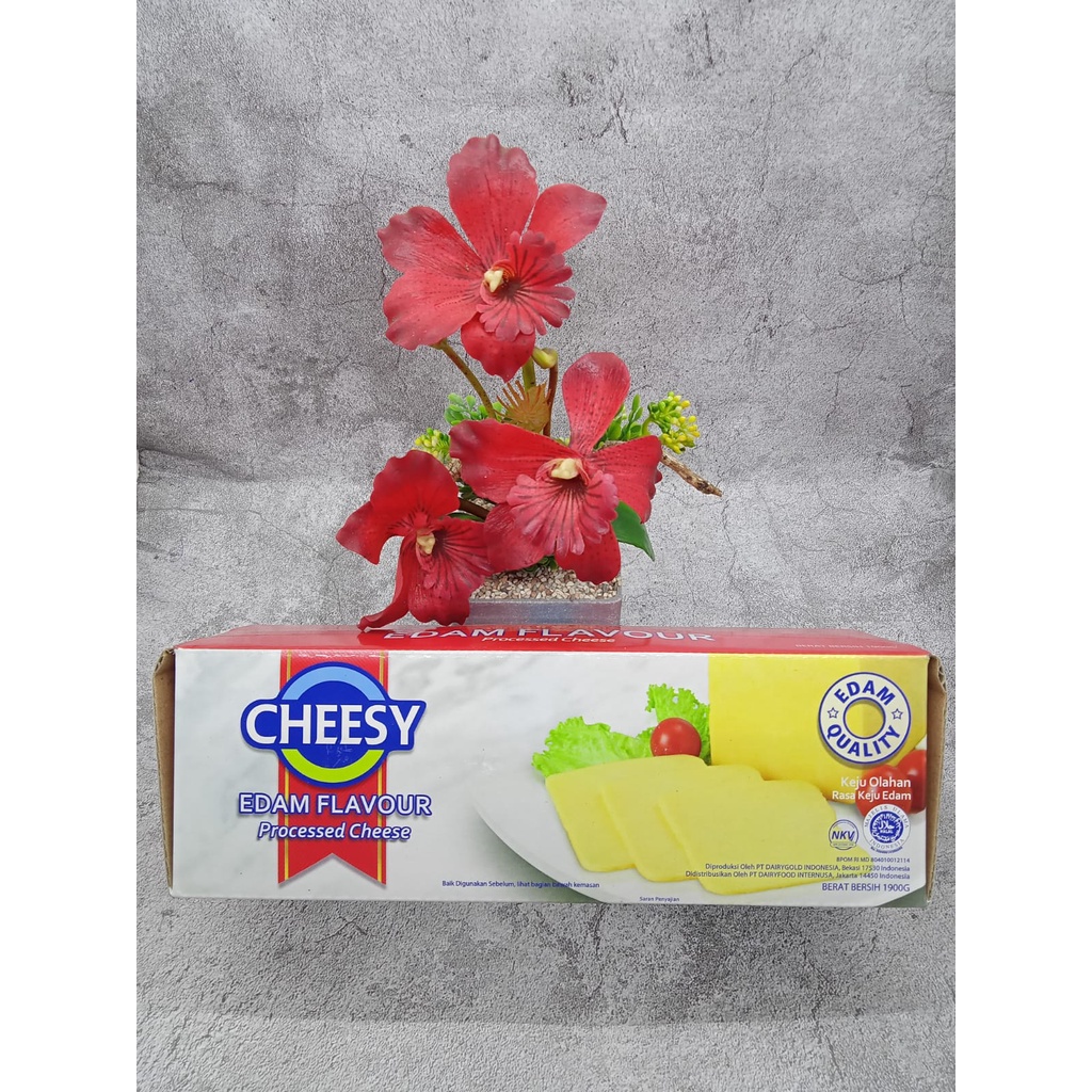 

Keju Edam Cheesy 1,9kg