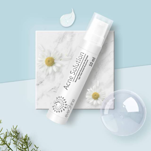 Salep Jerawat Evershine Acne Solution Salep Totol Jerawat Salep Jerawat Krim Penghilang Jerawat