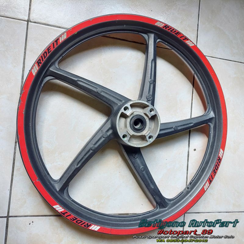 Velg Depan Supra 125 Fi Blade Fi injeksi