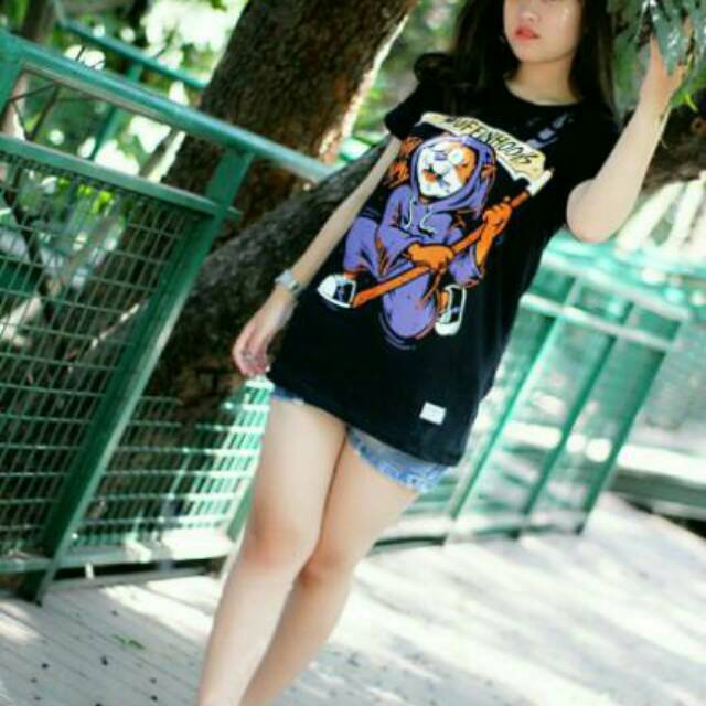 Baju kaos distro muffin hooks