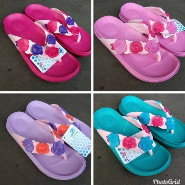 Sandal jepit bunga anak dulux size 24 35 Shopee Indonesia Sandal jepit bunga anak dulux size 24 35 Shopee Indonesia