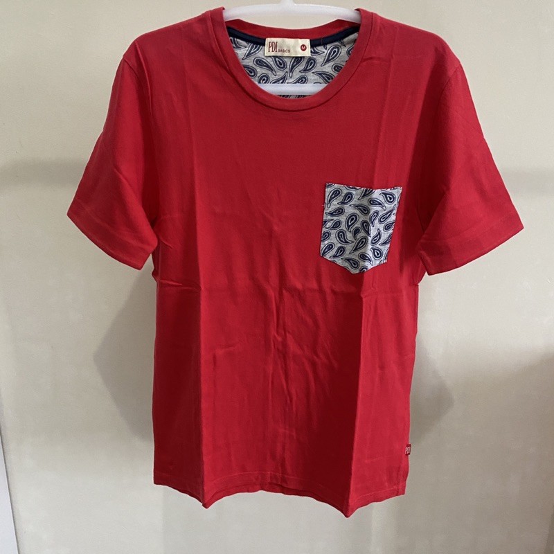 Kaos Padini PDI Merah M Pria T-shirt Malaysia