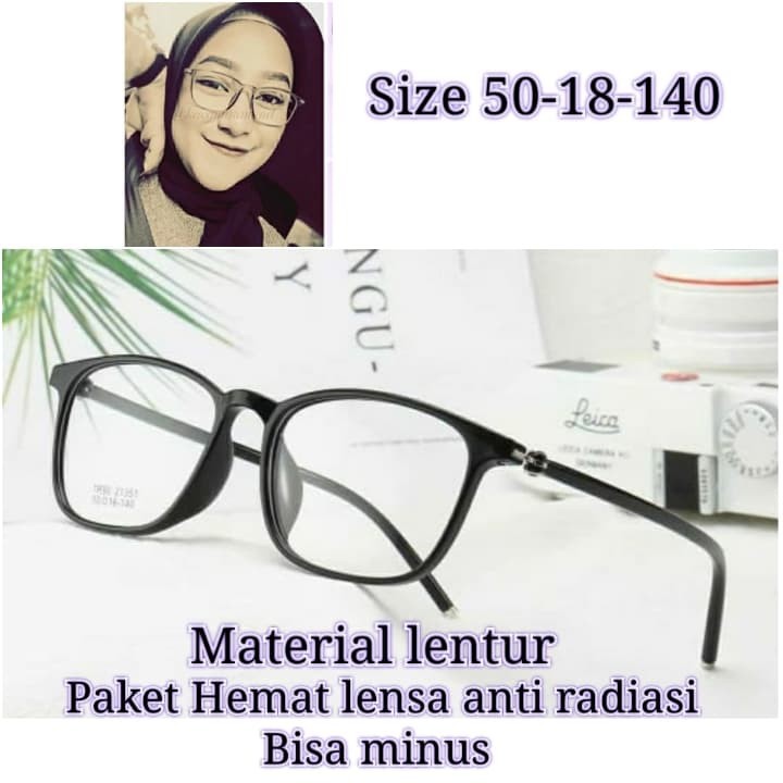 Kacamata minus plus anti radiasi | Paket kacamata baca/minus/cyl/antiradiasi photocromic