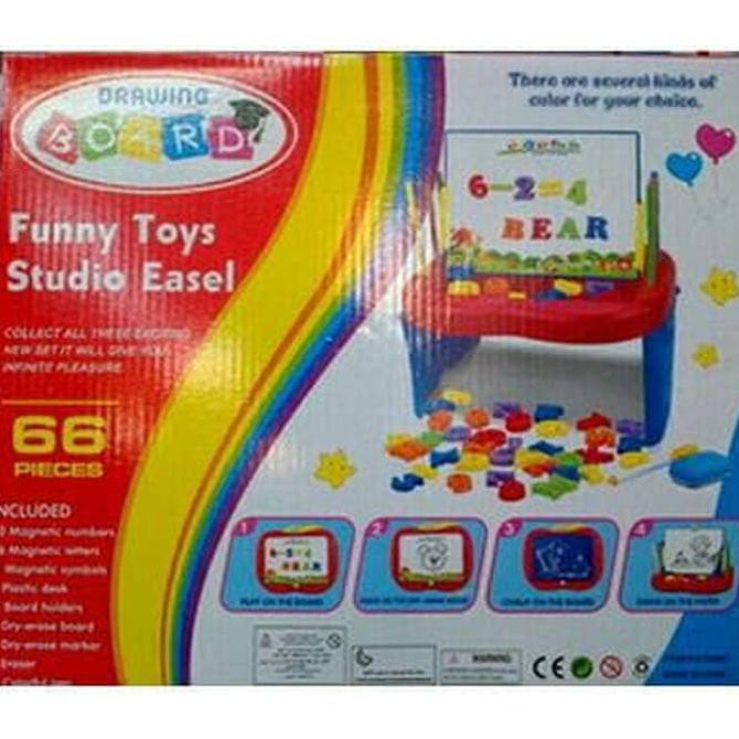 

Papan Tulis Anak / Papan Tulis Magnet / Drawing Board / Mainan Edukasi