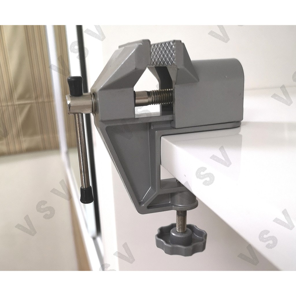 Jason catok meja body alumunium 60mm Table Vice Catok meja