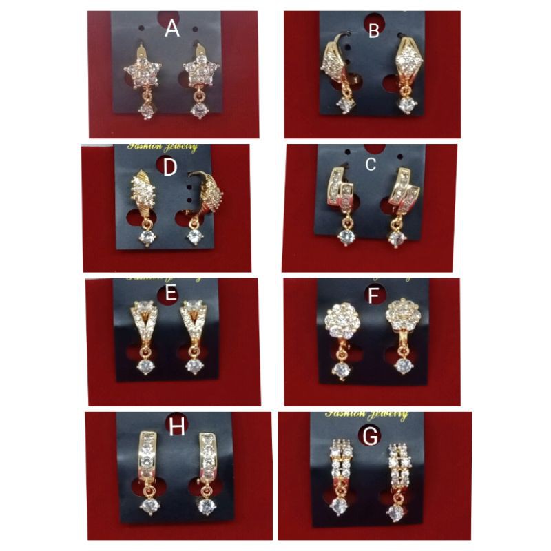 L11. Anting xuping wanita lapis emas gold