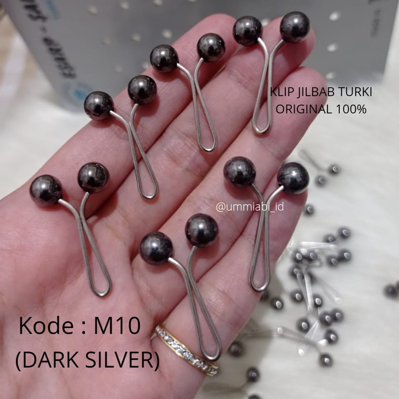 Jepitan Jilbab Original Turki, Klip Jilbab Turki TURKUAZ Original TERLARIS