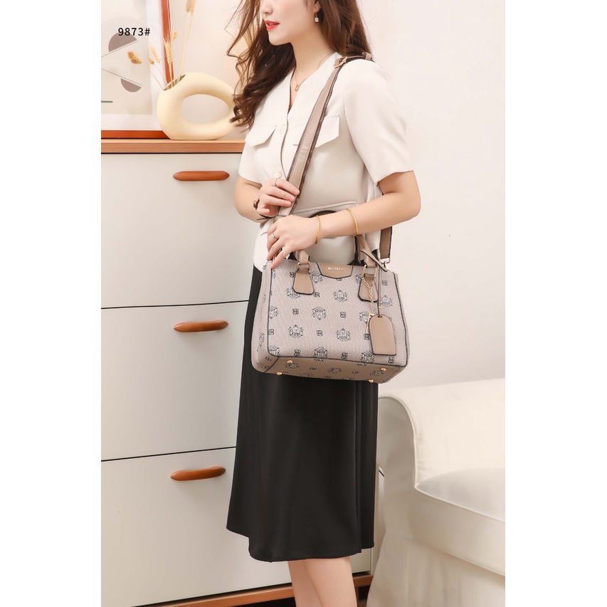 Bonia 2Way HandBag With SlingBag 9873