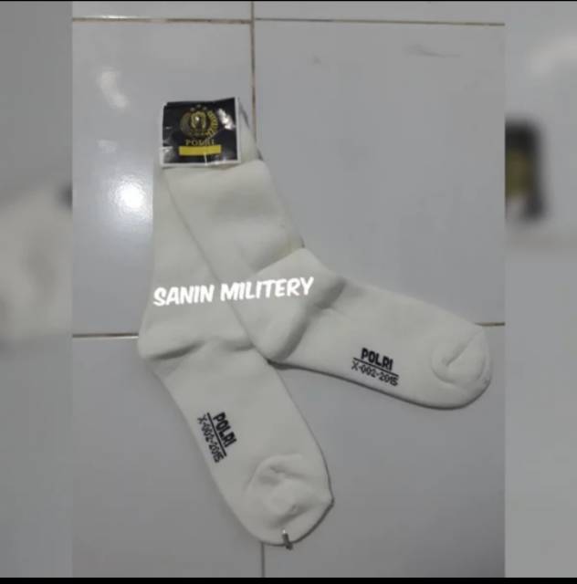 Kaos kaki pdl putih jatah original / kaos kaki olahraga