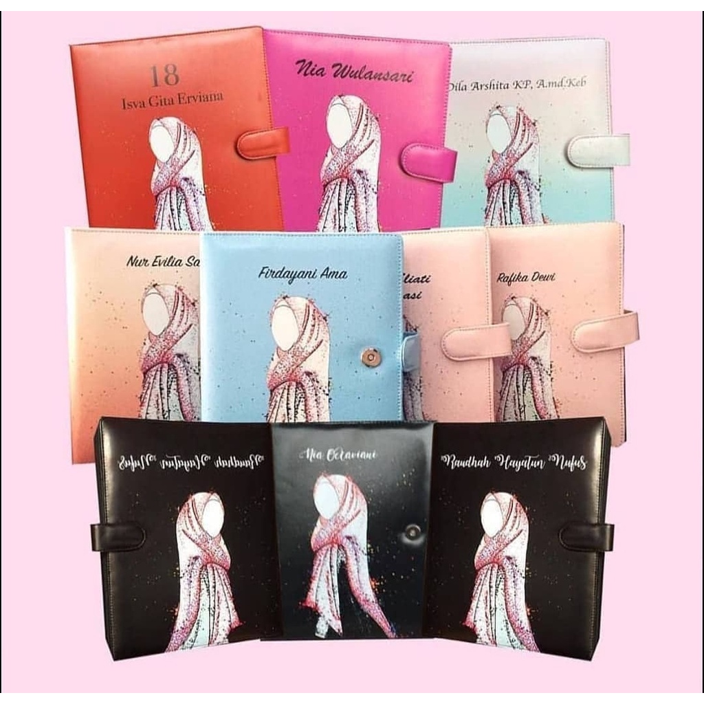 

Binder Custom Muslimah A5/20 Ring B5/26 Ring