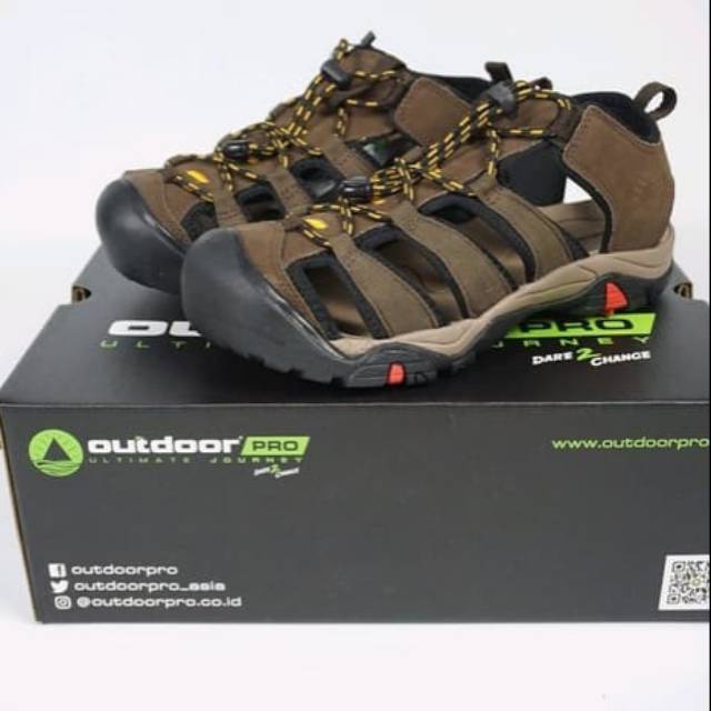 Sandal Outdoor Pro Xenon Coklat Original