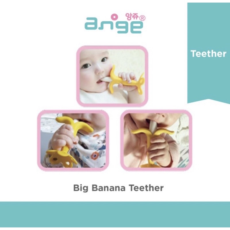 ANGE Big Banana Teether - Gigitan Bayi