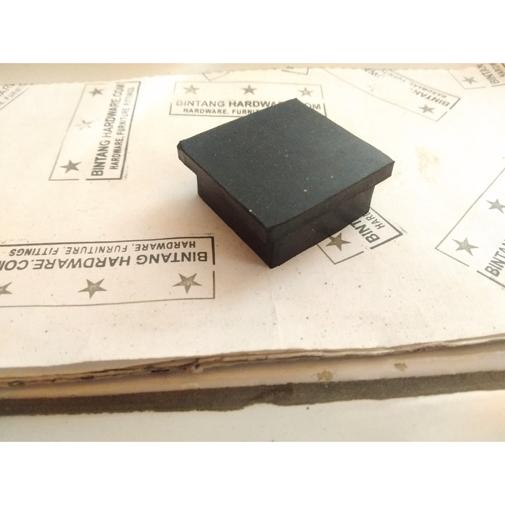 Alas Karet Kotak Hitam 35mm Alas Kaki Furniture Kursi Meja Alas Karet Kotak Hitam 35mm Alas Kaki Furniture Kursi Meja