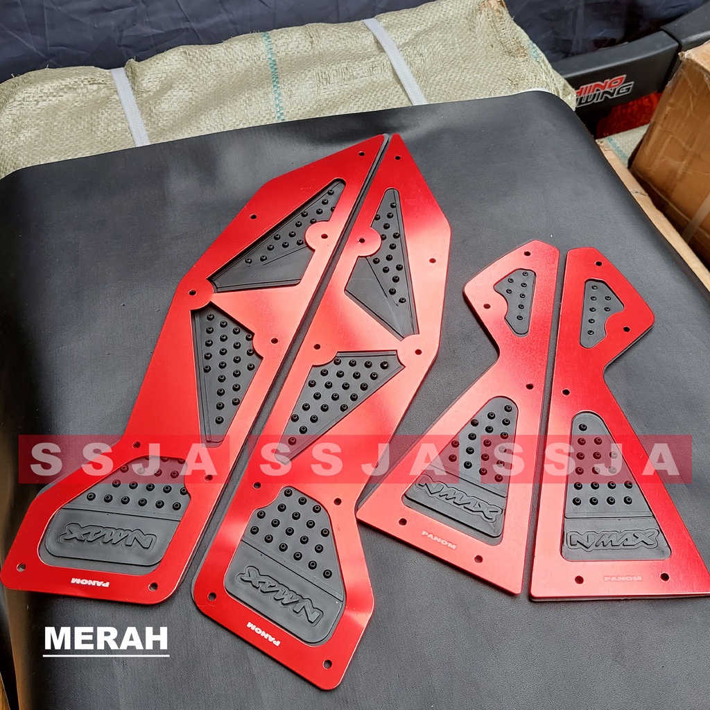 Pijakan kaki alas kaki karper bordes yamaha Nmax