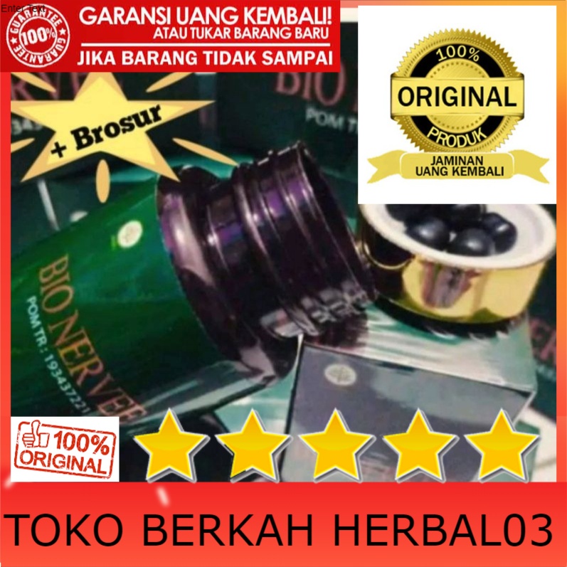 100% ASLI Bio nerve nervee BPOM Original