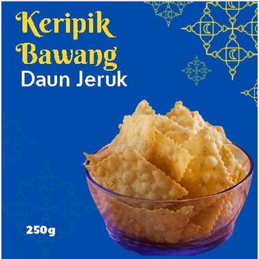 

Keripik Bawang Daun Jeruk / Kripik Bawang Jeruk Premium 250g