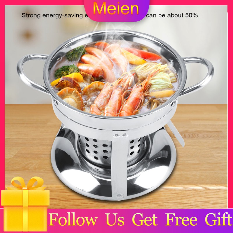 Meien Alat Kompor Spirit Shabu Bahan Stainless Steel Panci ...