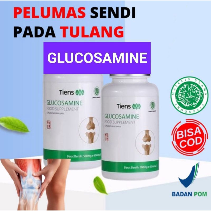 GLUCOSAMINE PELUMAS PERSENDIAN OSTEOPOROSIS OSTEOARTHRITIS