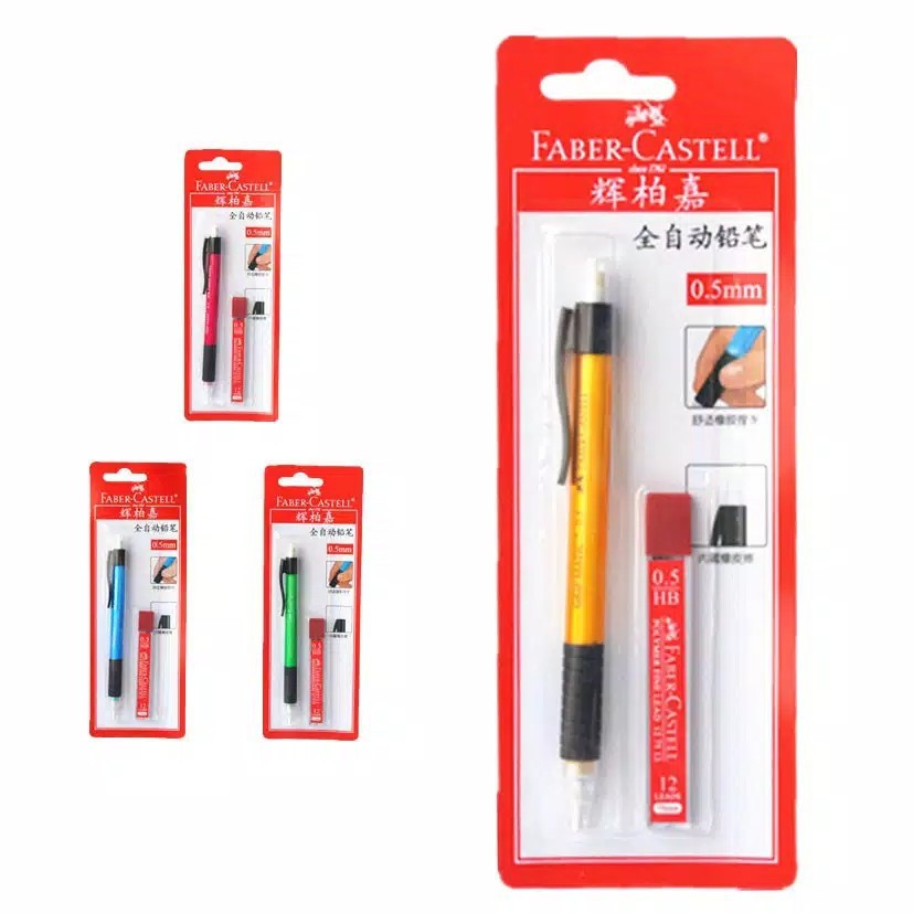 

Pensil Mekanik Faber Castell Grip Matic 0,5mm