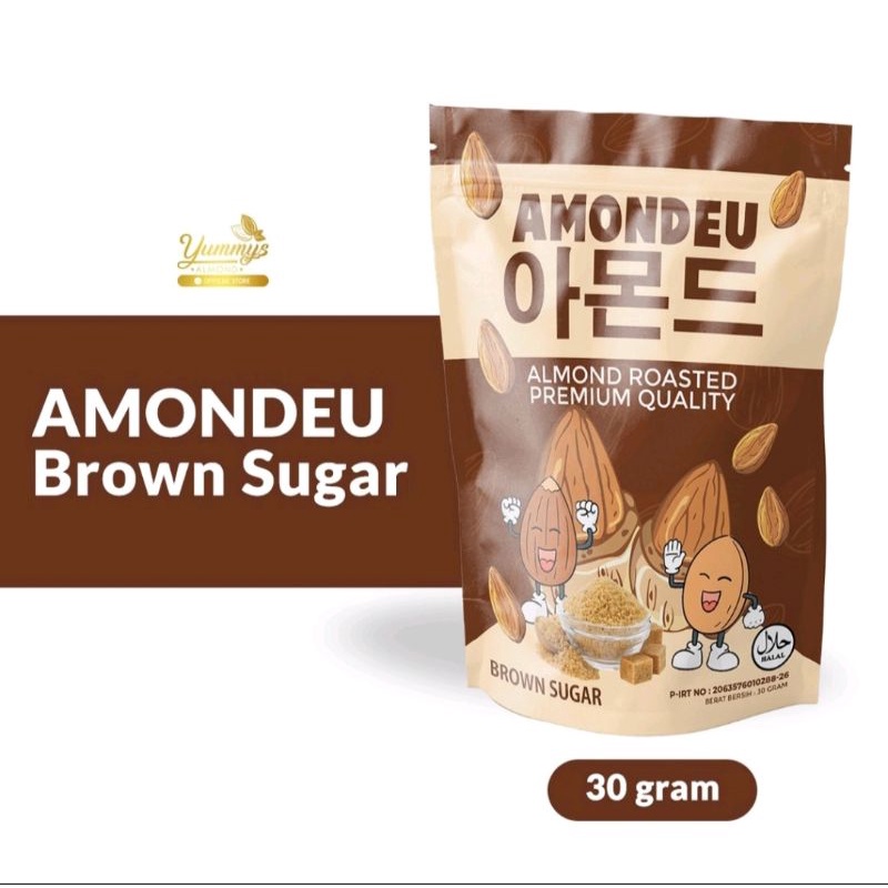 

Amondeu cemilan almond sehat