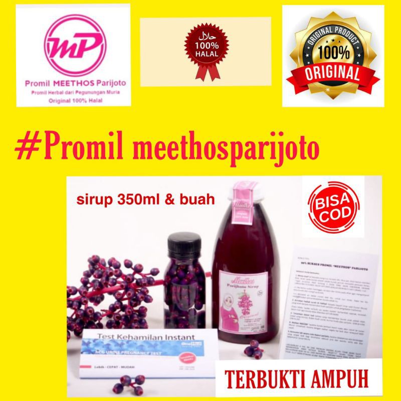 

MEETHOS ~~~SIRUP PARIJOTO MURIA ,PROMIL HERBAL 370ML