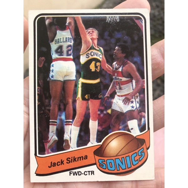 KARTU BASKET JACK SIKMA 1979 NBPA TOPPS NBA CARD