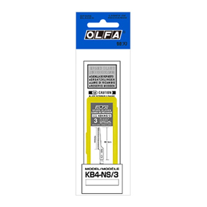 

Terbatas Refill Cutter Pen Spare Blade For Art Knife Pro Kb4-Ns/3 Olfa Terlaris
