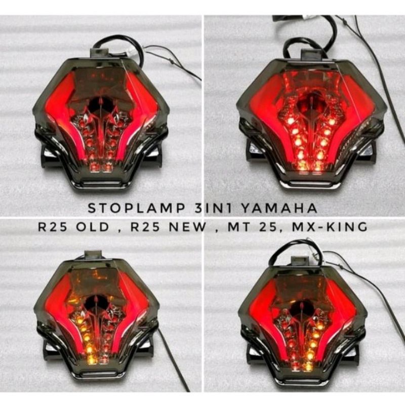 LAMPU STOP/STOP LAMPU MX KING/R25/MT25 LED 3 IN LED