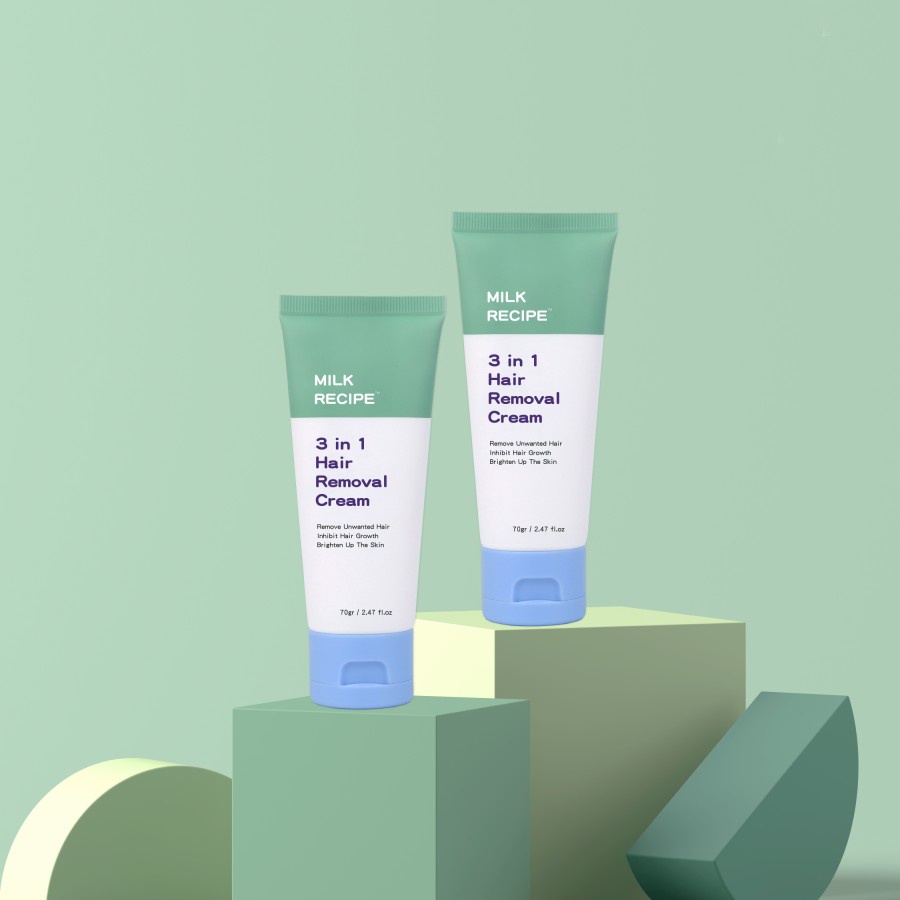 RADYSA - Milk Recipe 4 in 1 Hair Removal Cream Krim Penghilang &amp; Perontok Bulu