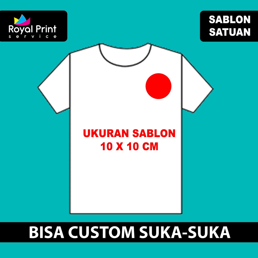 sablon kaos satuan,sablon kaos warung makan,sablon kaos komunitas,sablon kaos murah,sablon premium