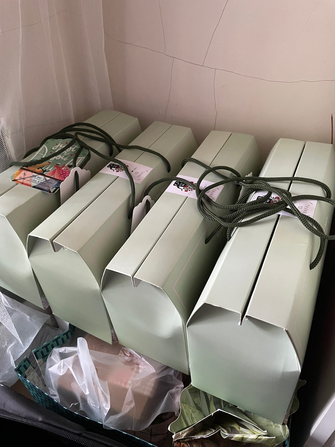 5 Set Stiker Gable Box Design Soft