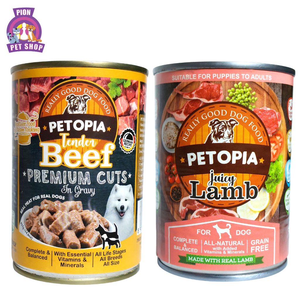 Petopia Dog Can 380gr/Makanan Kaleng untuk anjing 380gr