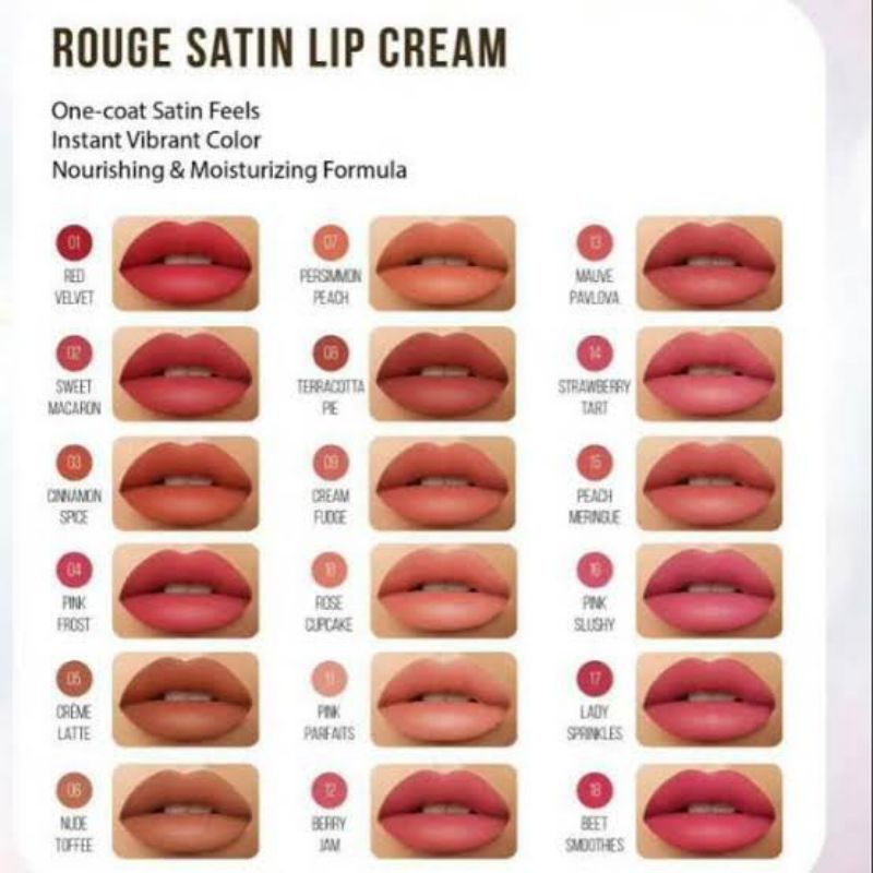 Y.O.U Rouge Satin Lip Cream