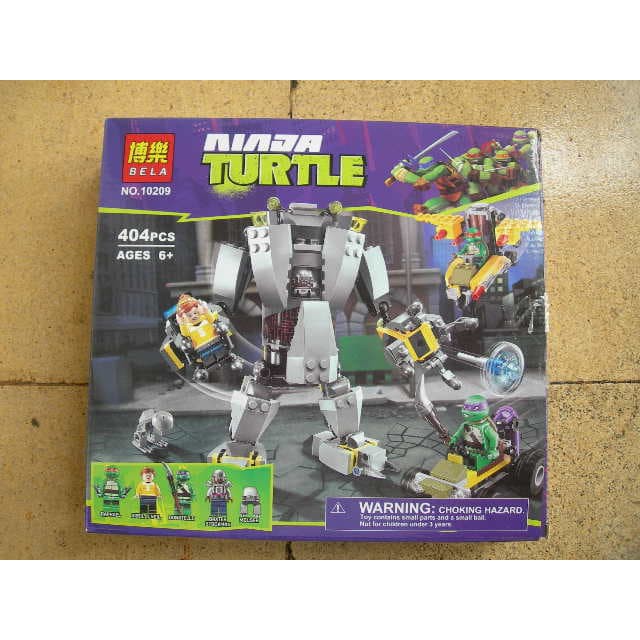 ROBOT... lego bela turtle 10209 BAXTERS ROBOT RAMPAGE