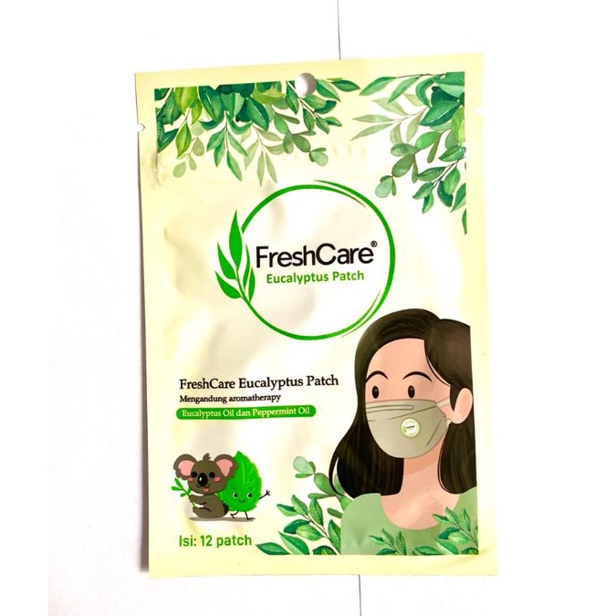 FRESHCARE PATCH STIKER AROMATERAPI MASKER PATCH AROMATHERAPY EUCALYPTUS PATCH FRESH CARE