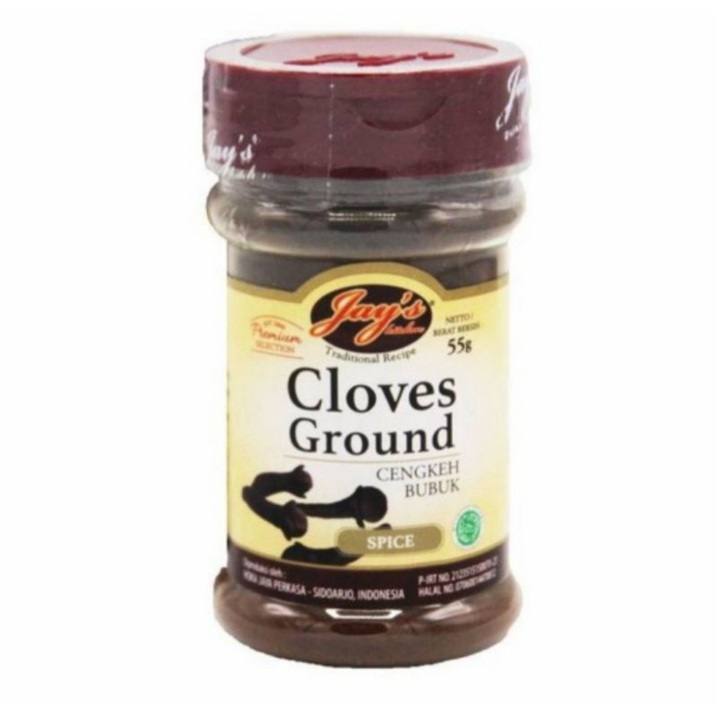jays clove ground 55 gram / cengkeh bubuk