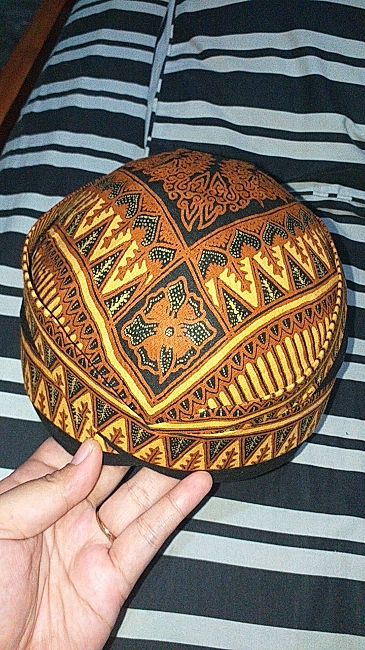 Blangkon Solo Batik Jebeh //blangkon Solo //blangkon Murah//topi Adat Jawa