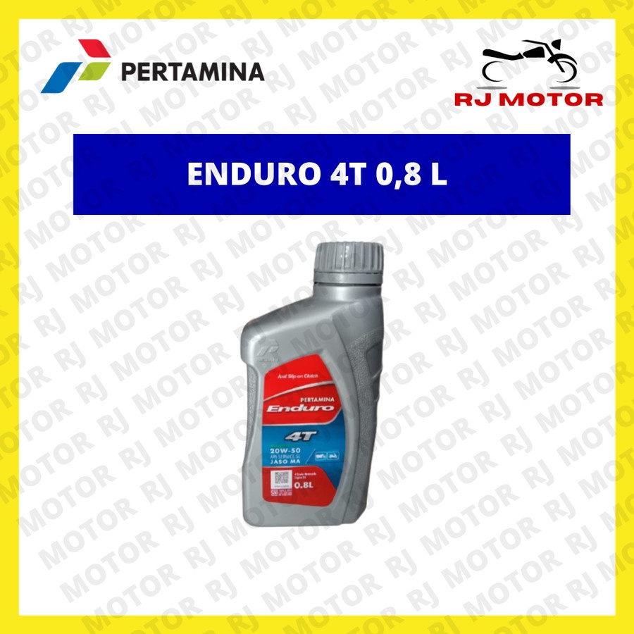 OLI PERTAMINA ENDURO 4T 0,8 LITER OLI MOTOR ASLI PERTAMINA