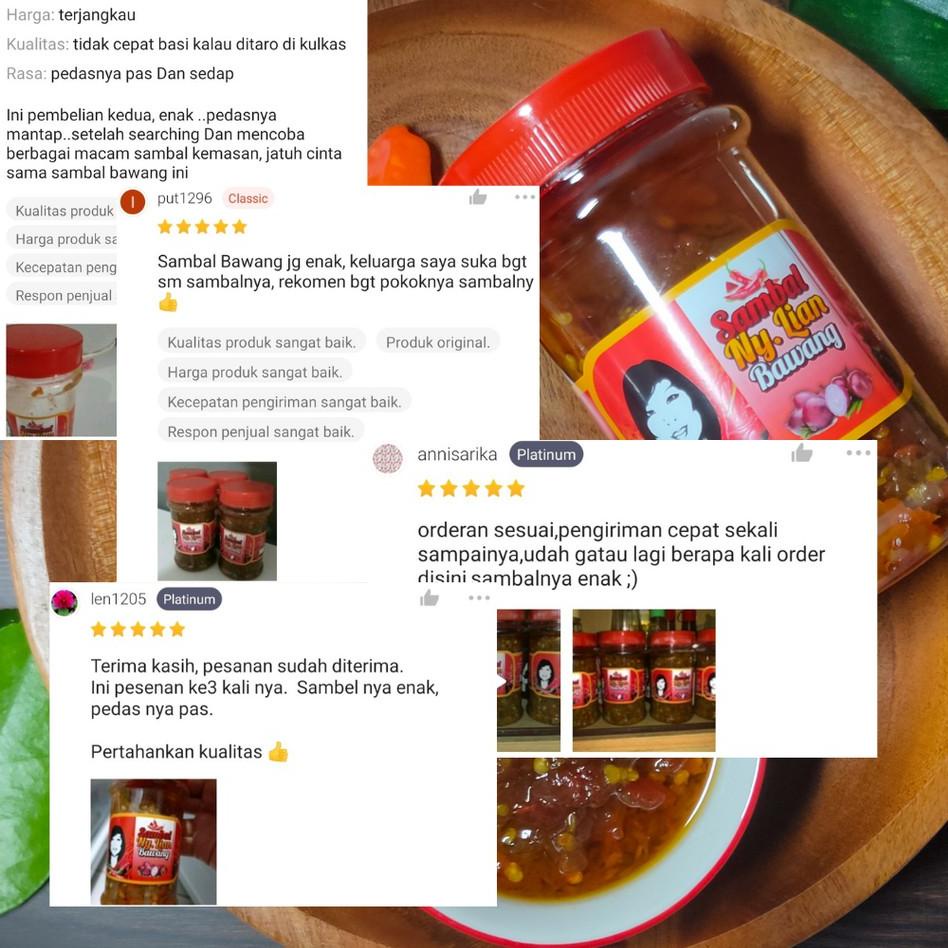 

Limited - Sambal Bawang Ny Lian / Sambal Pedas / Sambel Enak ~