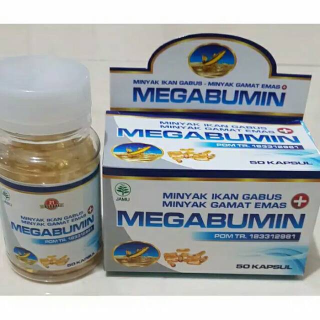 Kapsul minyak ikan gabus megabumin