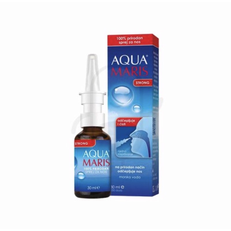 Aquamaris strong nasal spray 30 ml ( melegakan hidung tersumbat )