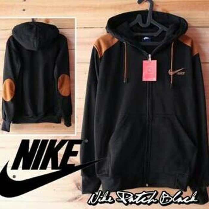 JAKET / JAKET NIKE BLACK ELBOW / JAKET NIKE PRIA / JAKET MURAH